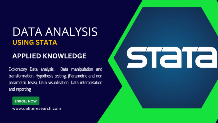 Data Analysis using STATA-Intermediate level